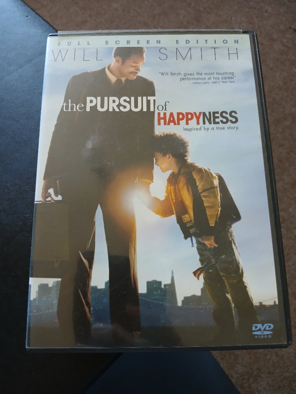 The Pursuit of Happyness (DVD, 2007, Full Screen)